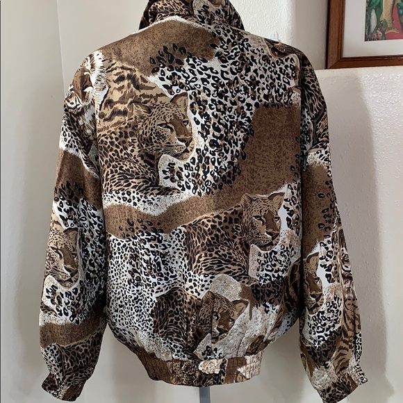 Fuda Int'l. Women's Windbreaker Animal Print Sz XL - Picture 6 of 8
